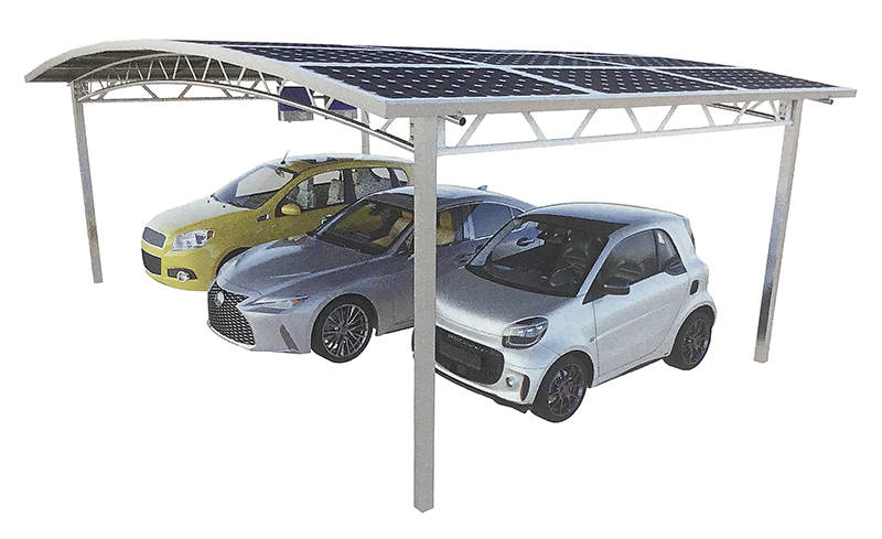 ３台用、８kWの太陽光発電パネルを搭載。価格は２３０万円～