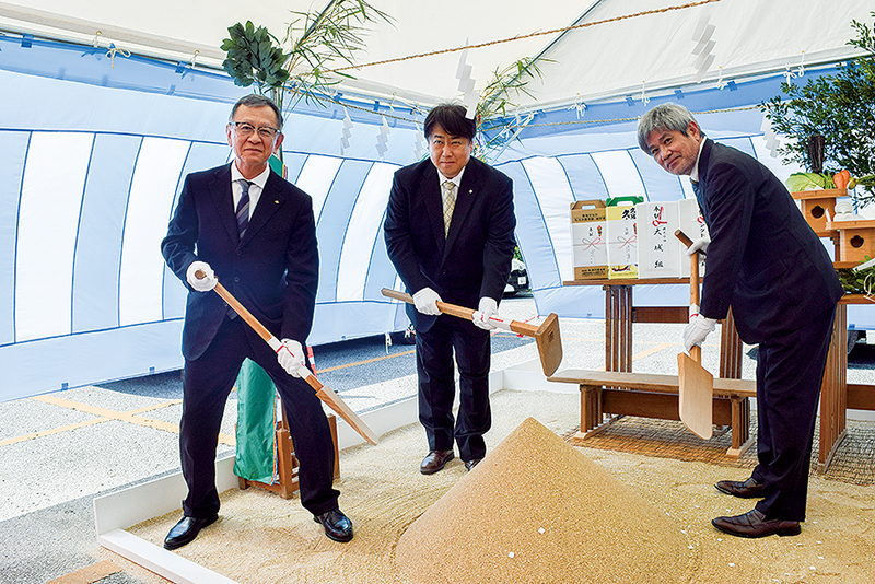 ［地鎮祭］ファンスタイルが着工｜おもろまちに分譲マンション