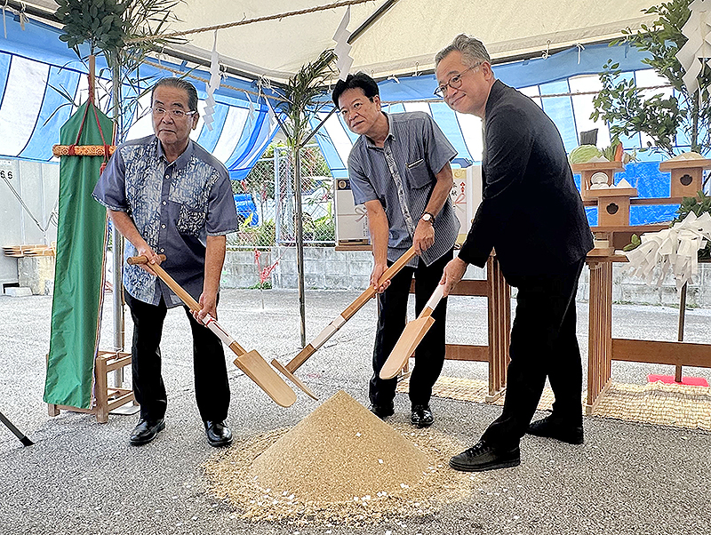 ［地鎮祭］東豊が着工｜那覇市松川に分譲マンション